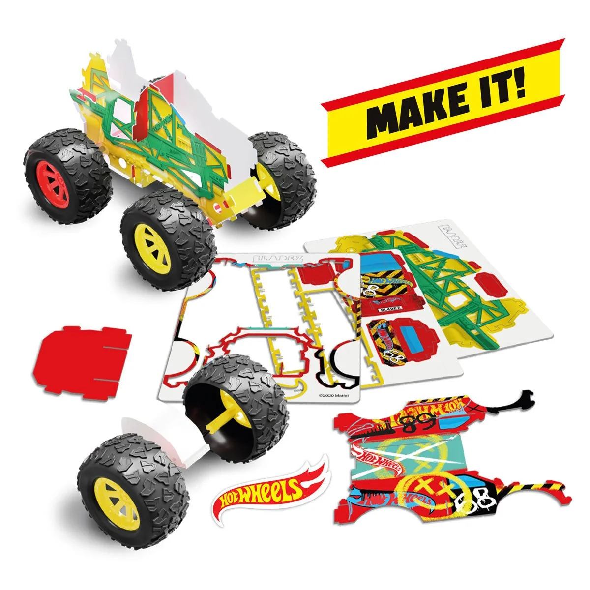Hot Wheels Monster Trucks Crash Zone Twin Pack - Image 2