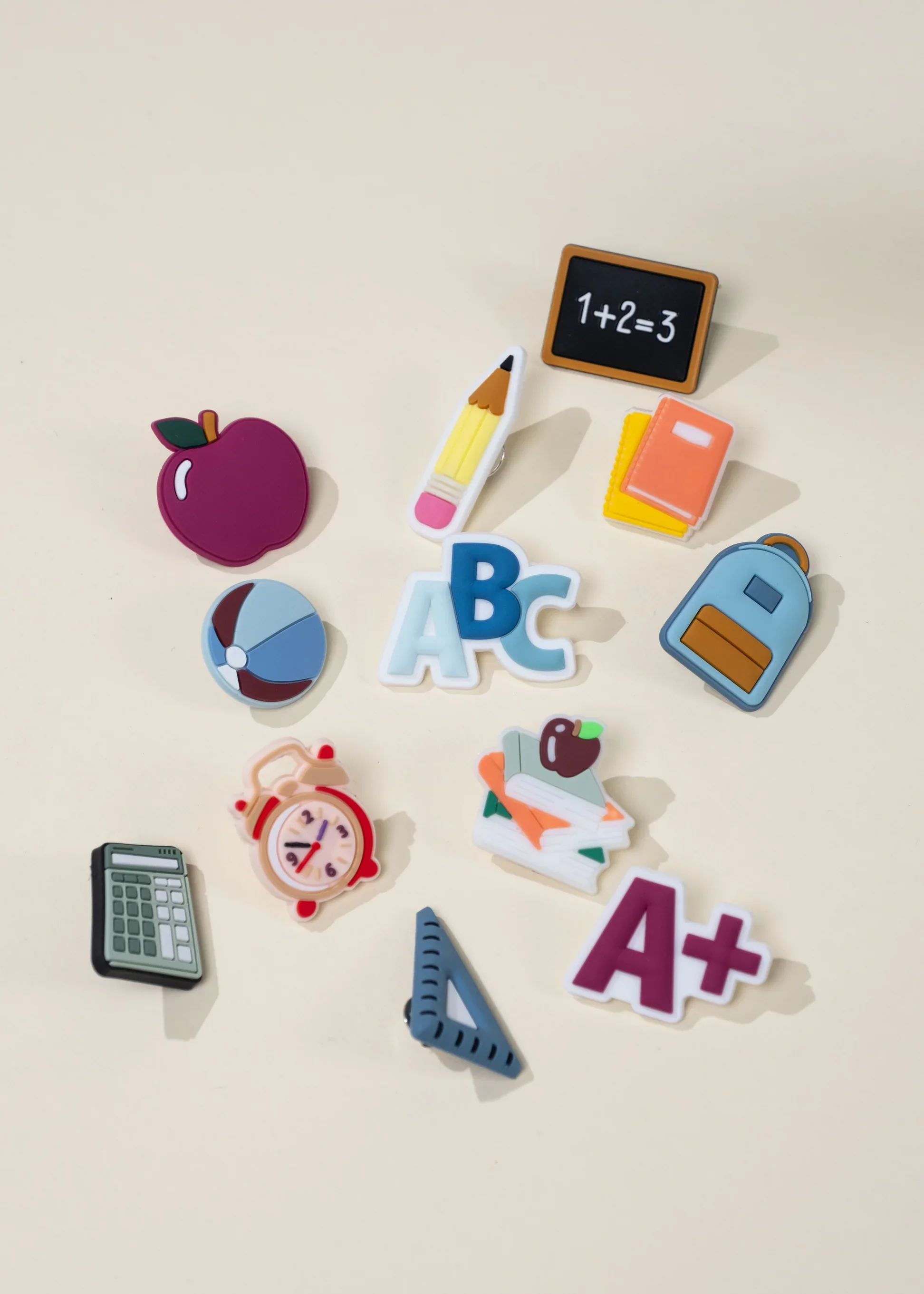Coco Village Set of 12 Back to School Charms Pin - Image 3