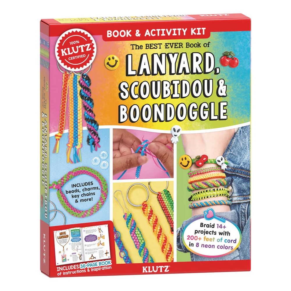 Klutz Best Ever Book of Lanyard, Scoubidou & Boondoggle - Image 2
