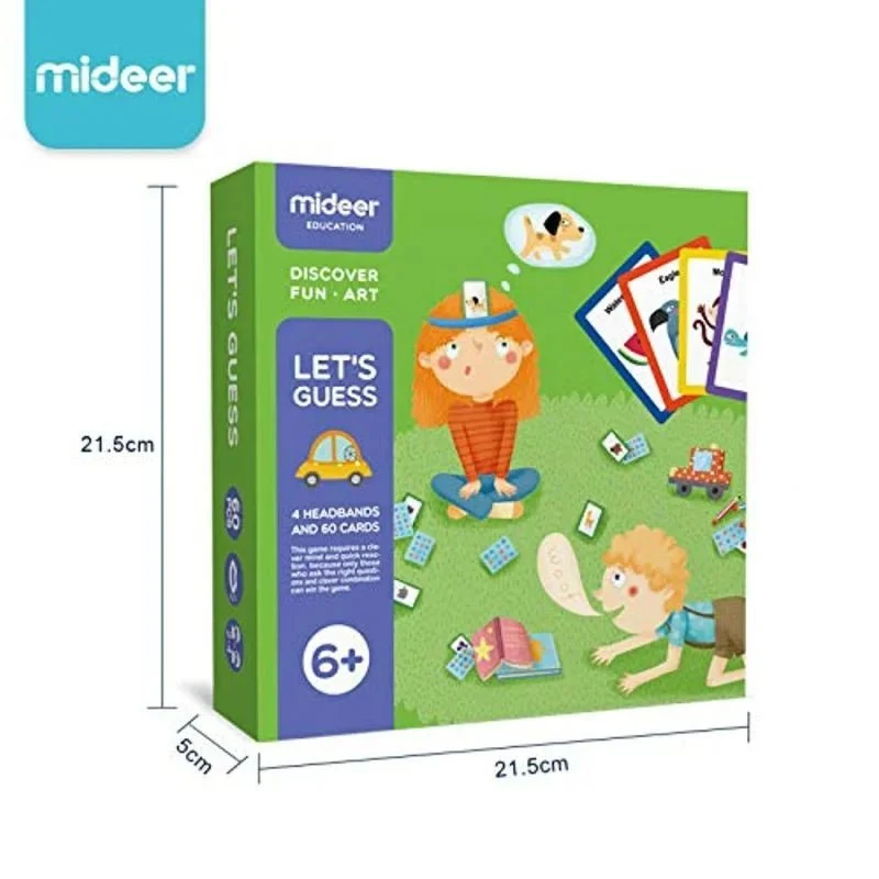 Mideer Headbands Game - Let's Guess Animals - Image 2