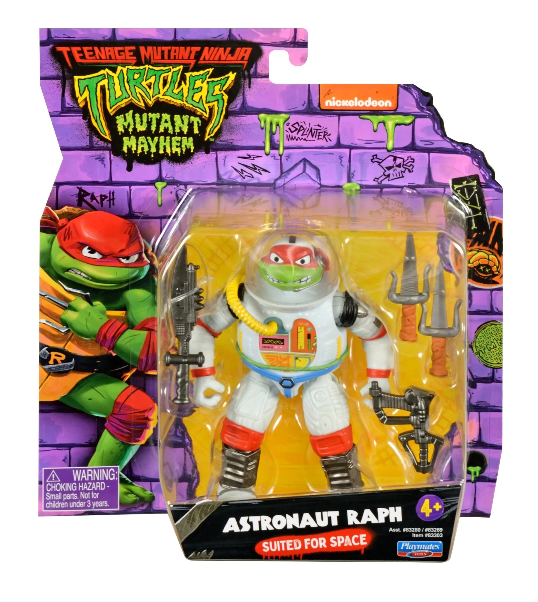 Teenage Mutant Ninja Turtles Movie Figure Turtle In Disguise - Astronaut Raph