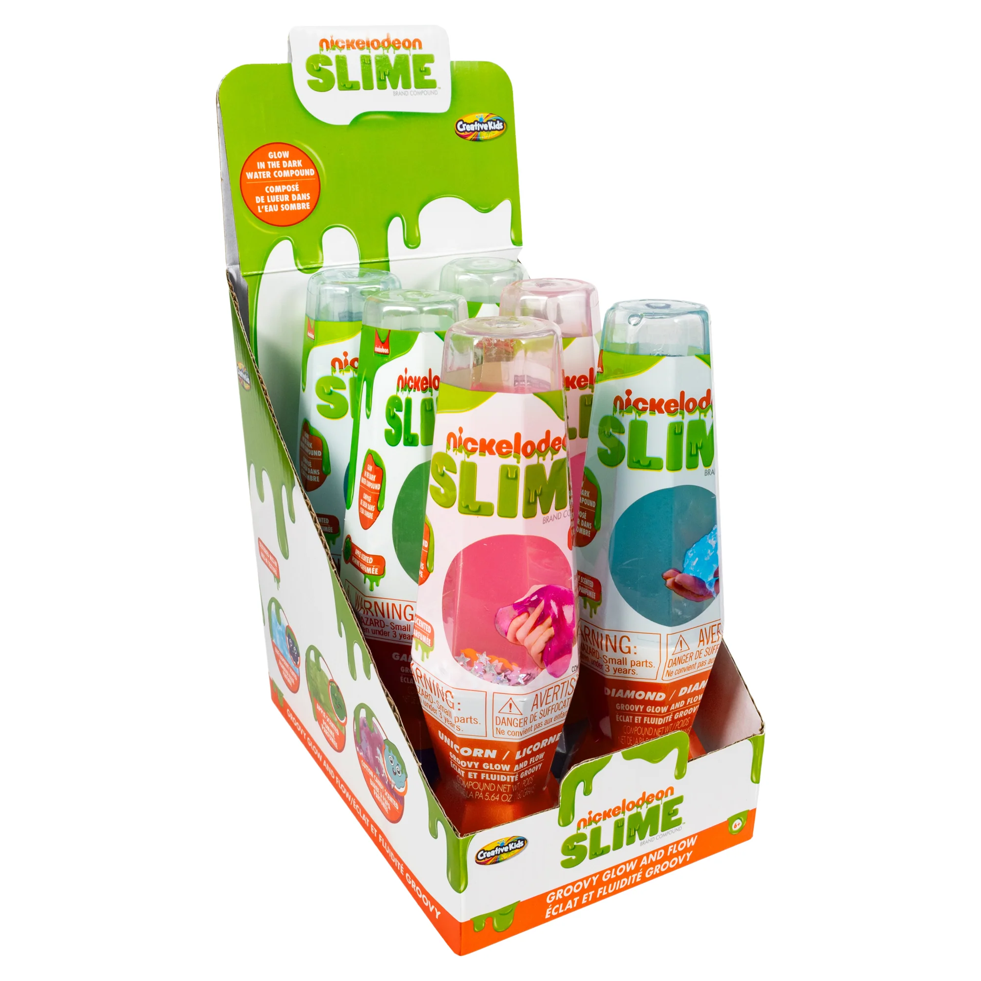 Nickelodeon Lava Lamp Scented Slime - Galaxy-A