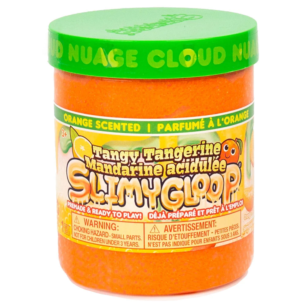 Slimygloop Tangy Tangerine Cloud Slime Jar - Image 5