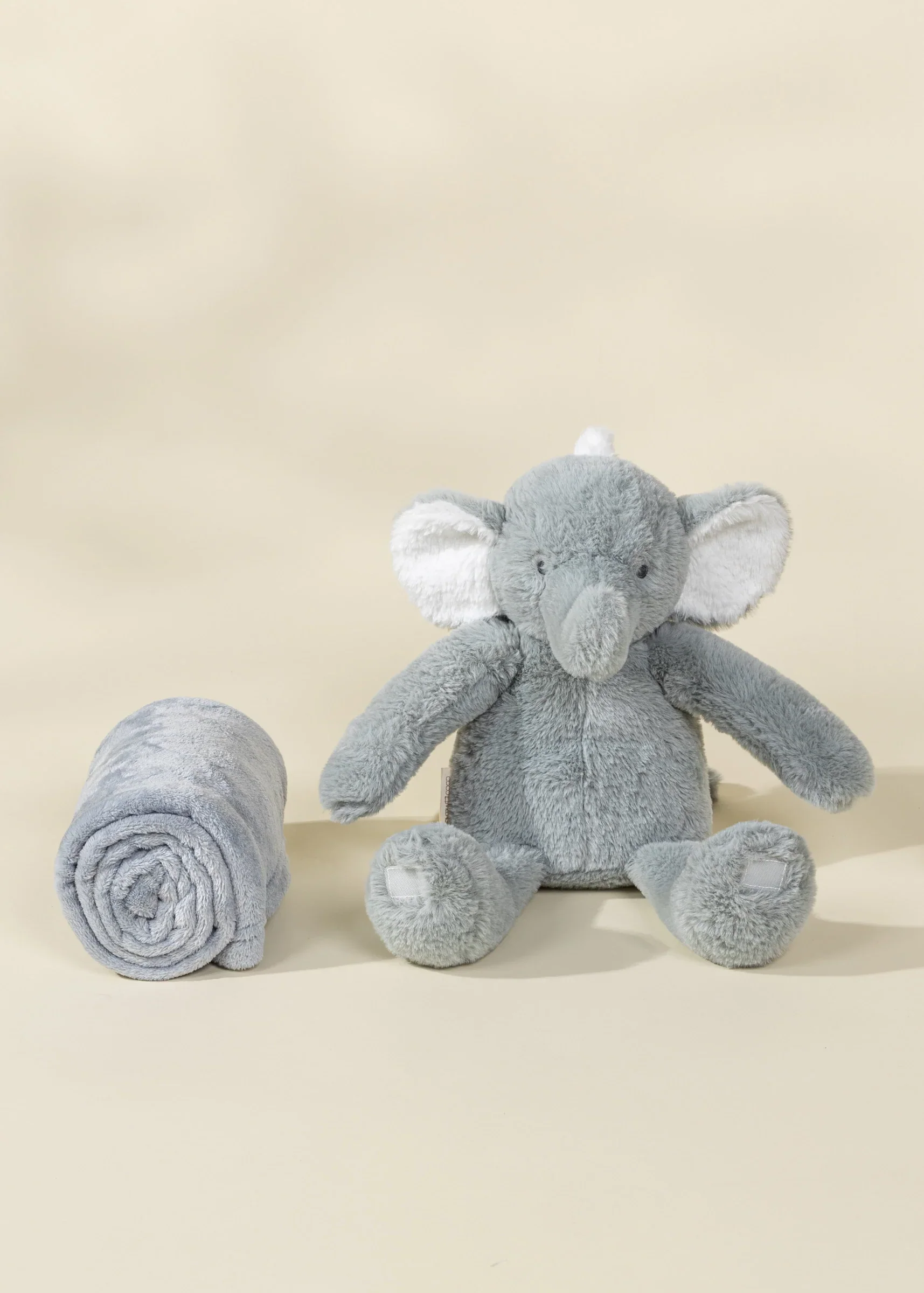 Coco Village Elephant Plush Toy & Snuggling Blanket - Image 7