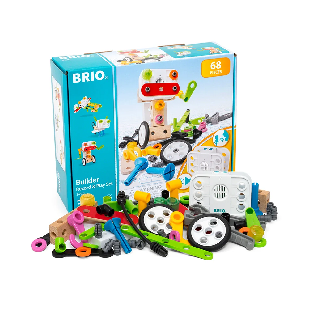 BRIO Builder Record and Play Set