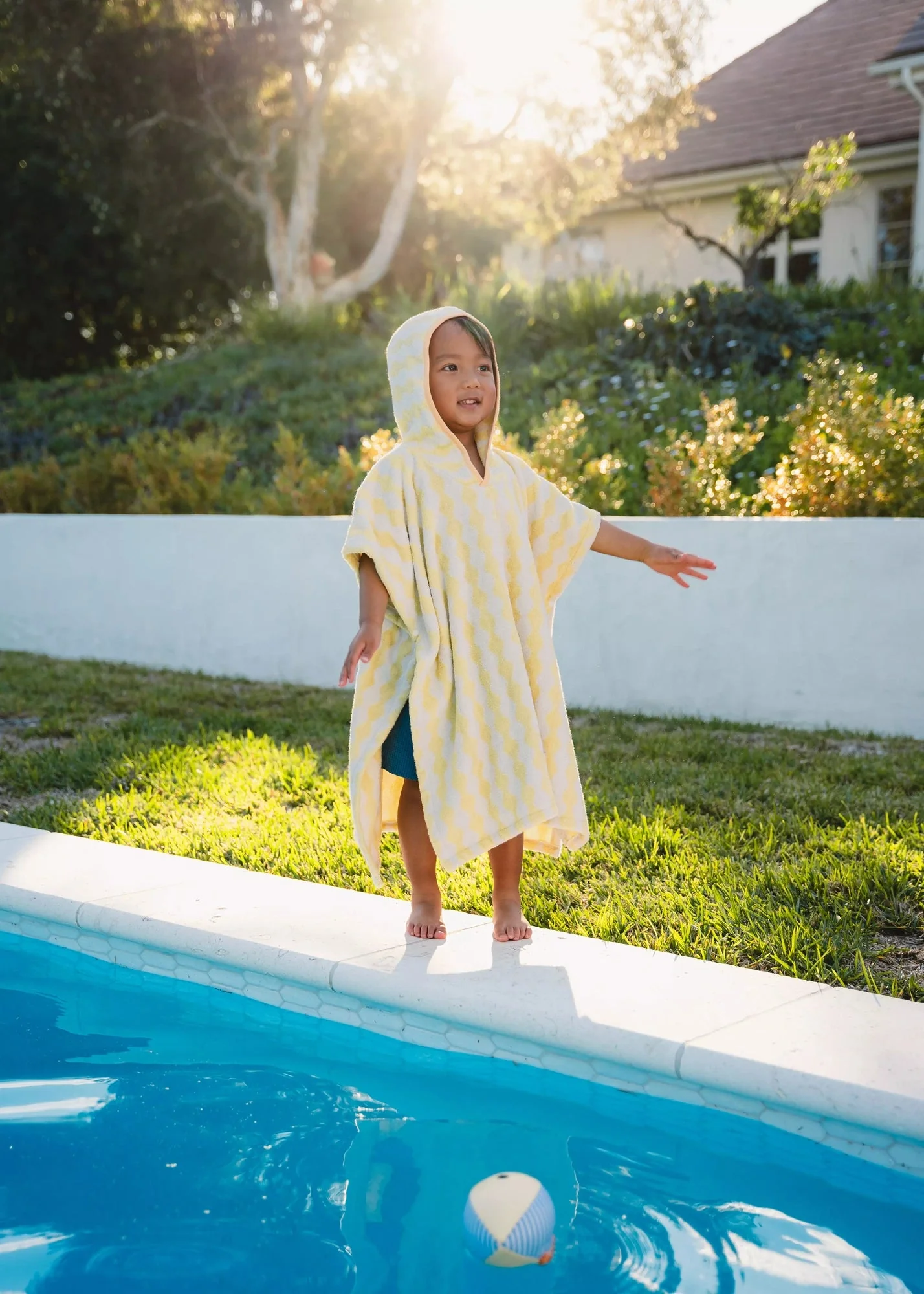 Coco Village 100% Cotton Kids Beach & Pool Poncho – Gelato - Image 6
