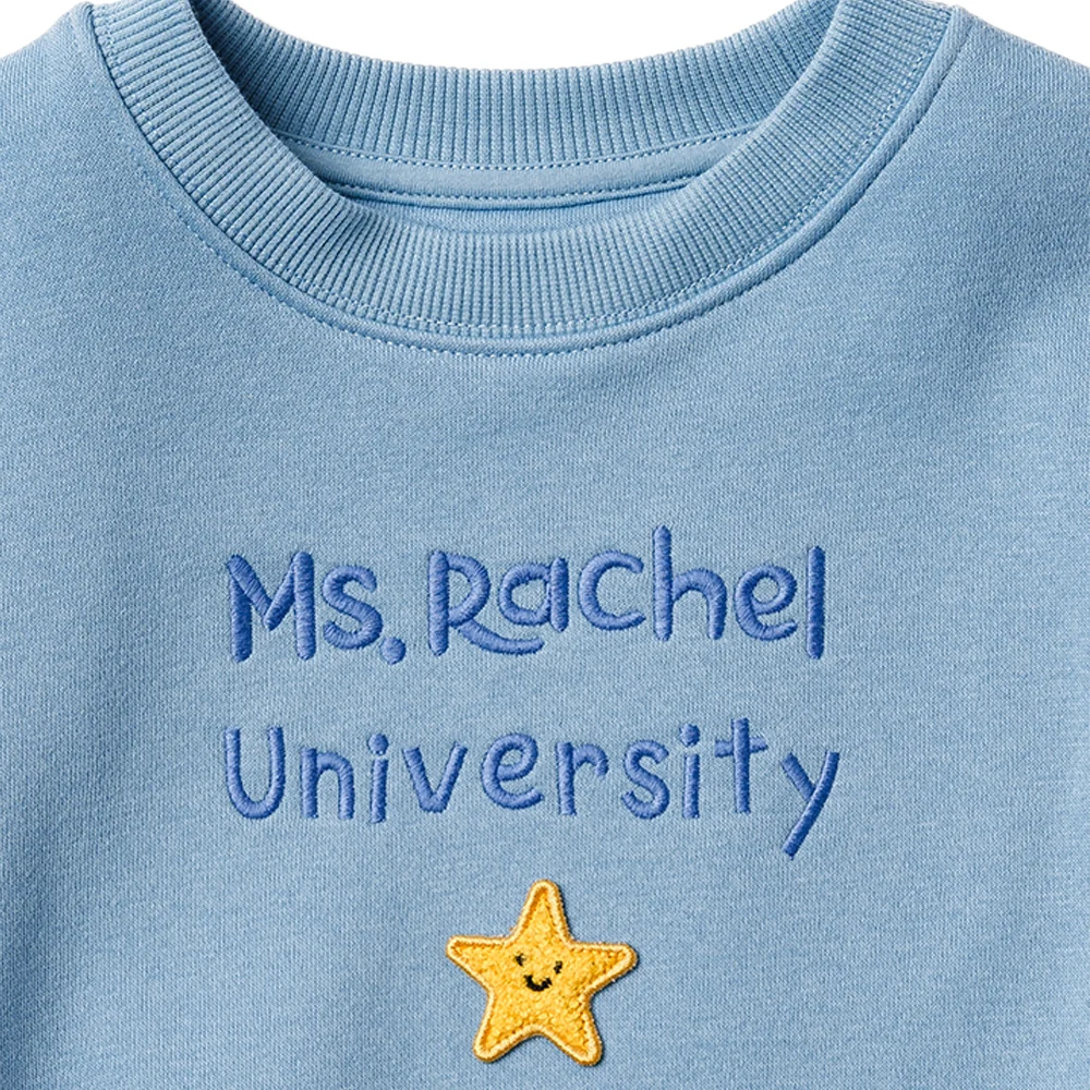 Ms.Rachel Sweatshirt - Light Blue / 18-24m - Image 9