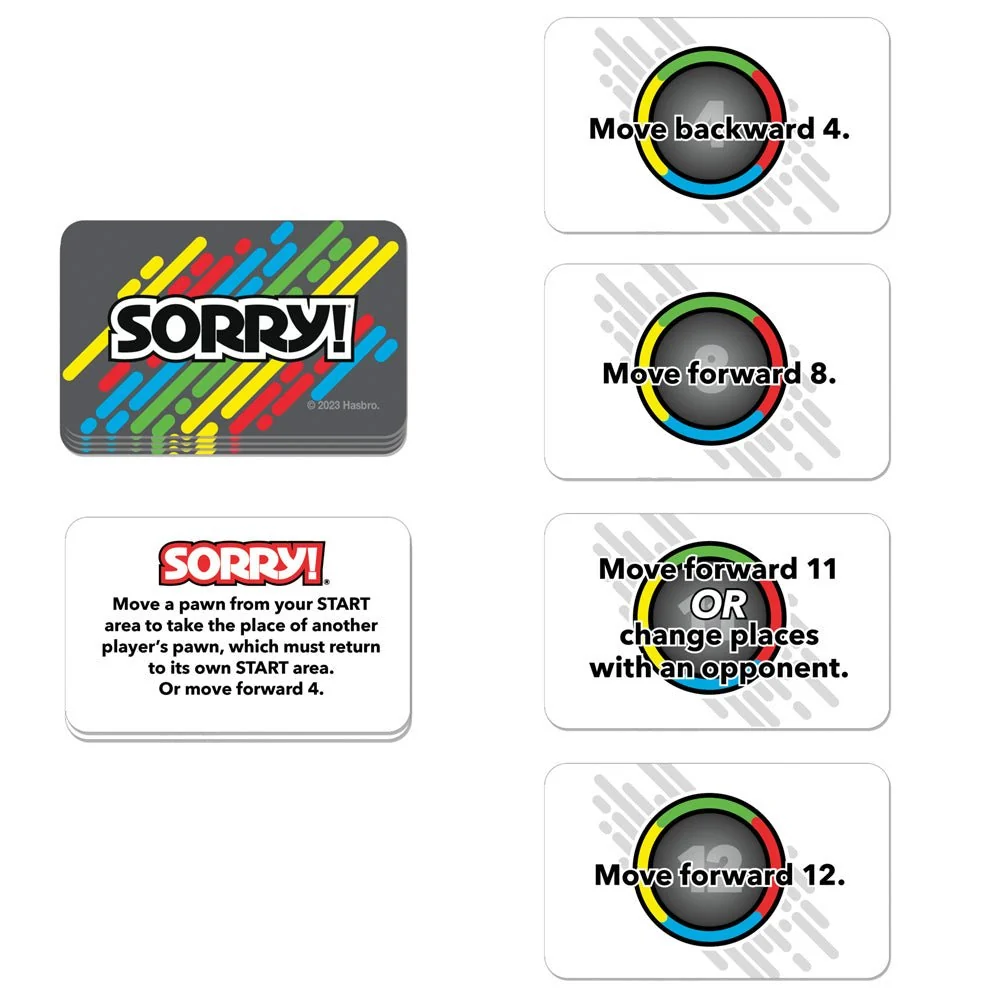 Hasbro Sorry! Grab and Go Game - Image 4