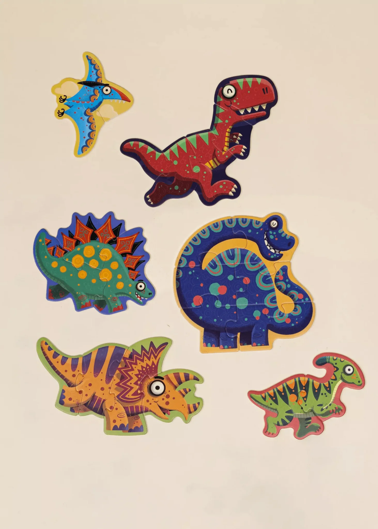 Coco Village My First Puzzles - Dinosaurs World (6 puzzles) - Image 2