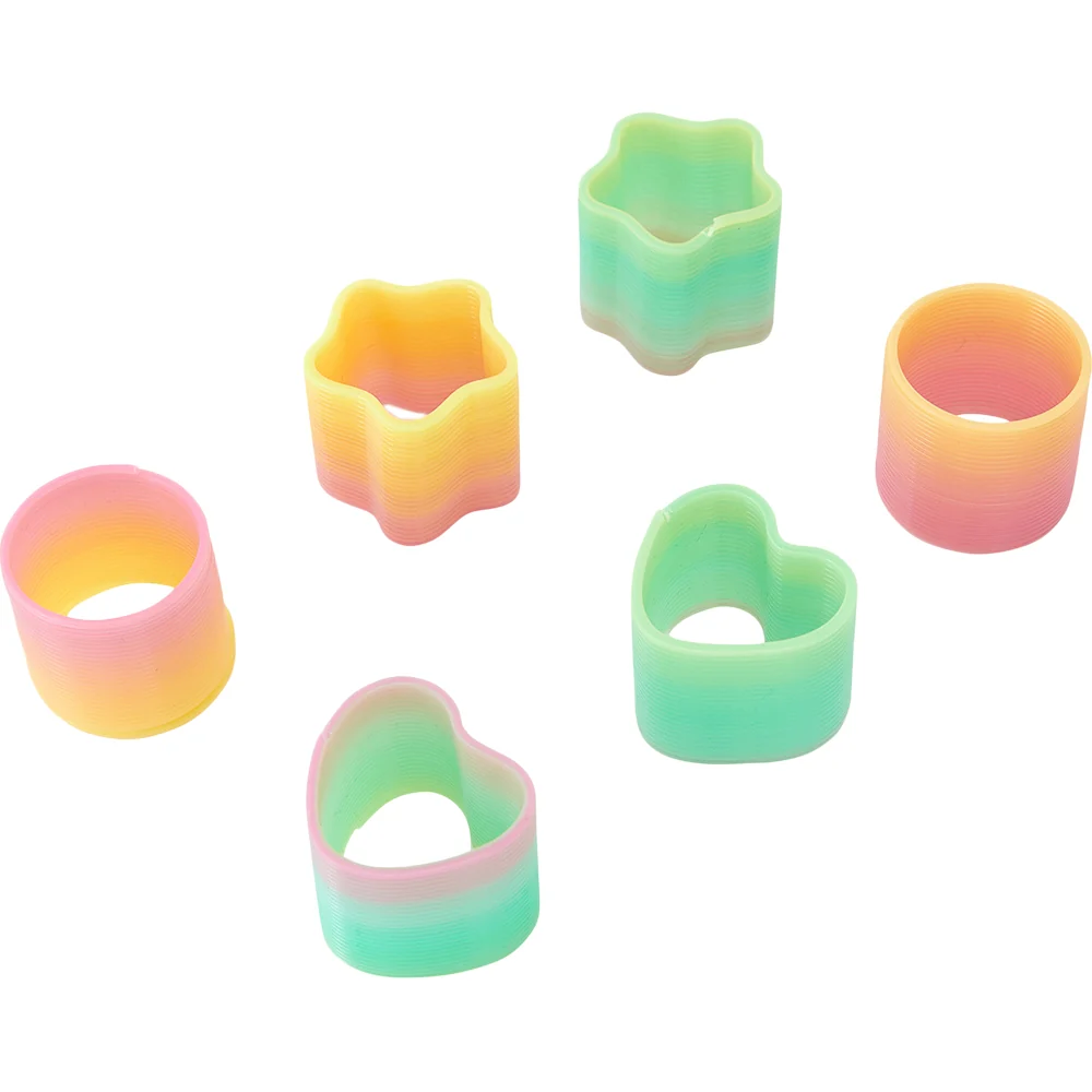 Made By Mastermind Toys MMT 6 Pack Rainbow Spring Toy - Image 10