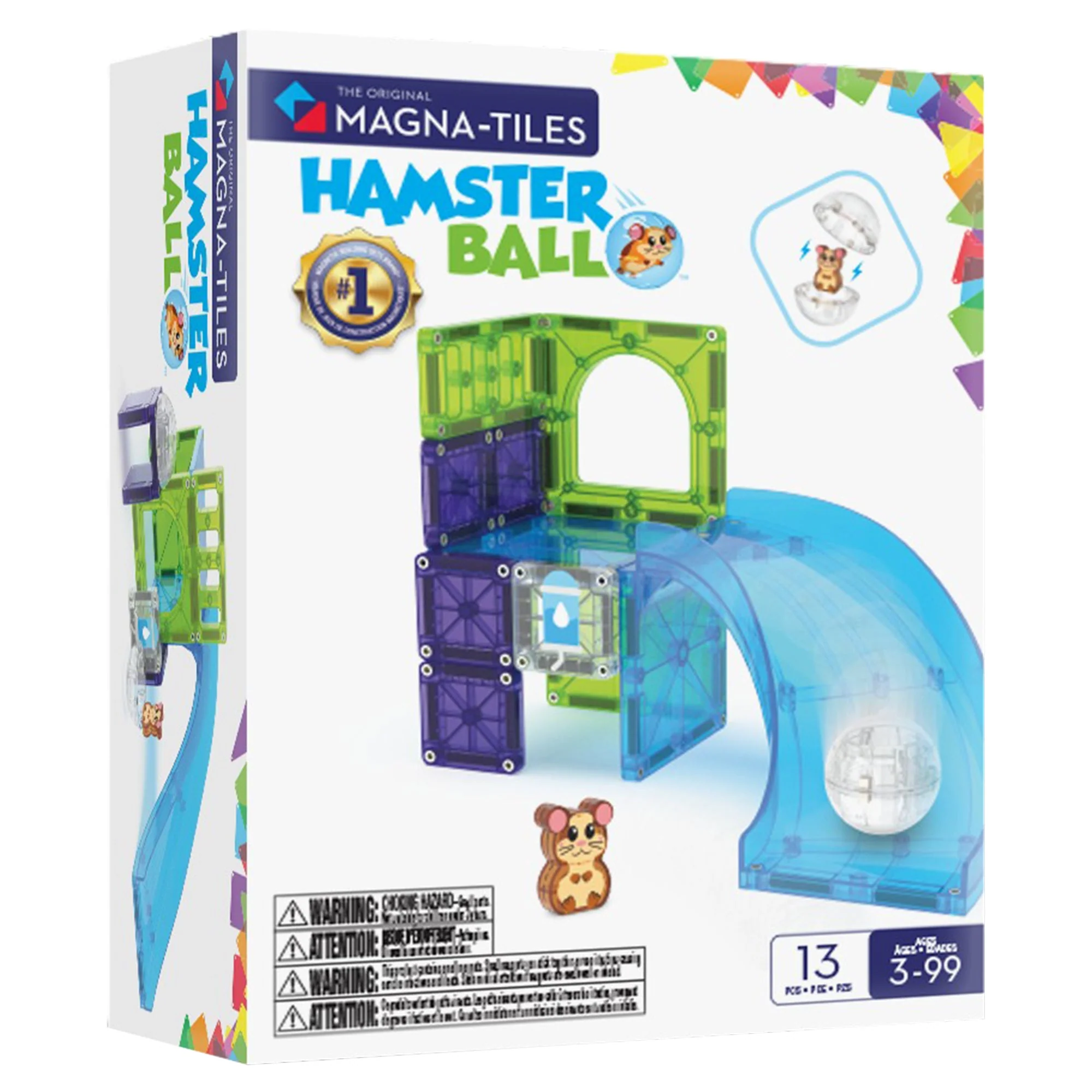 MAGNA-TILES® Hamster Ball 13-Piece