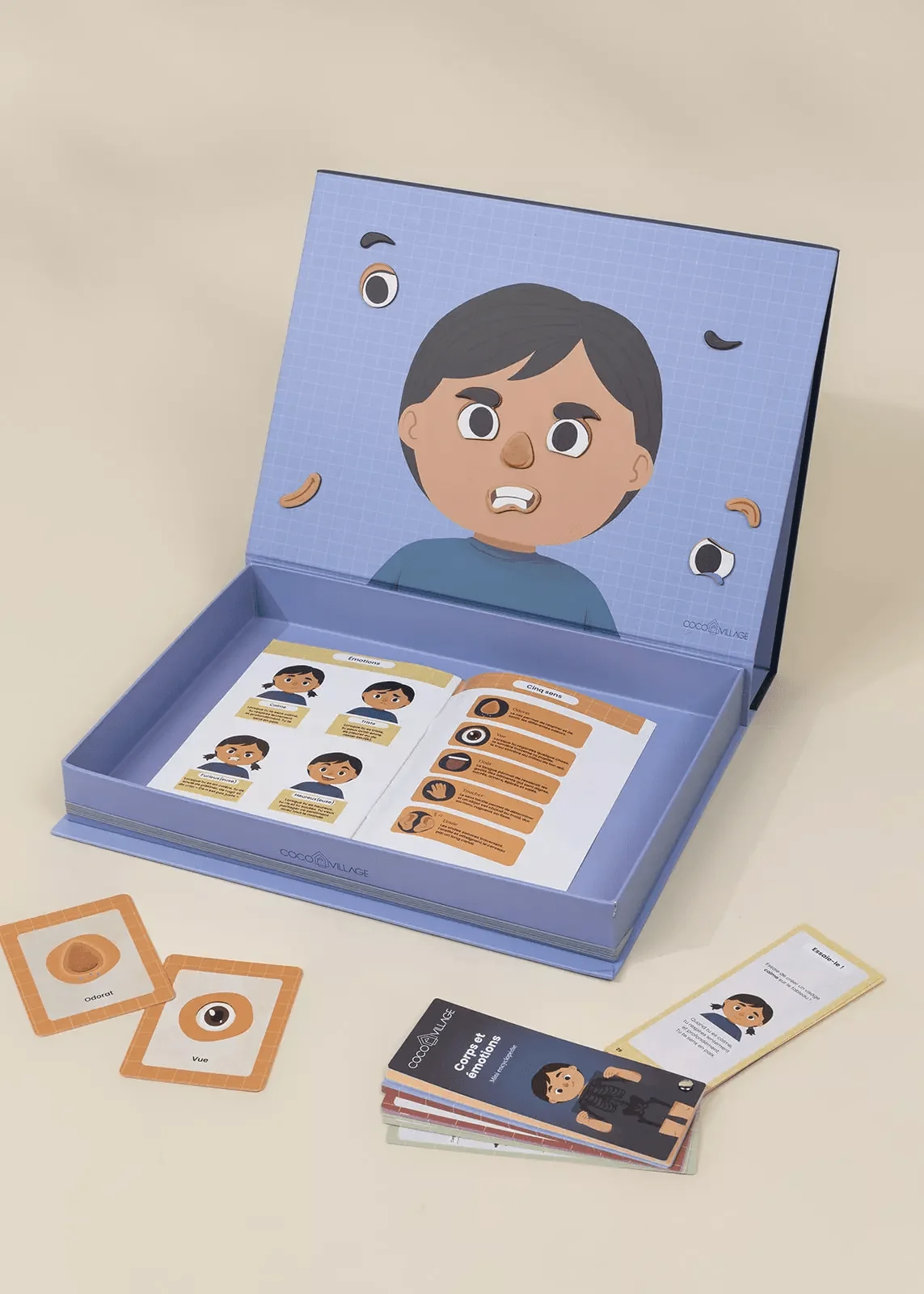 Coco Village Interactive & Magnetic Encyclopedia – Body & Emotions (English Version) - Image 3