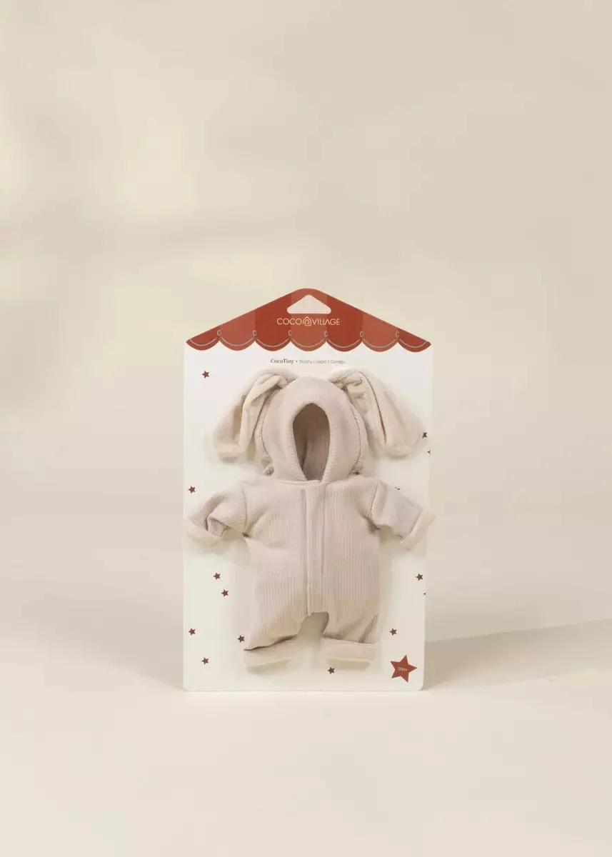 Coco Village Coco Tiny 10" Baby Play Doll Clothing Set – Bunny - Image 4