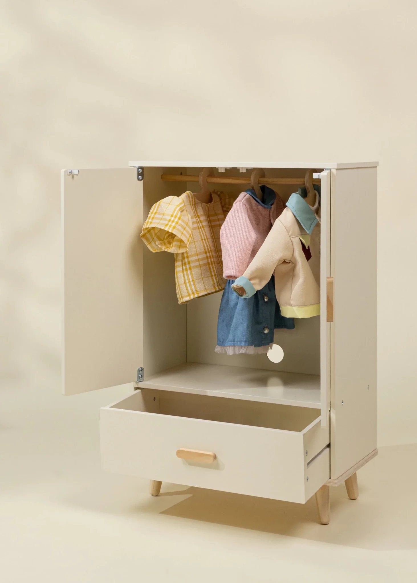 Coco Village Wooden Doll Closet - Image 5