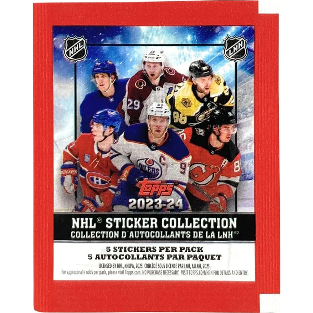 Non-Strategic Trading CardGame 2024 Topps NHL Stickers